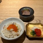 京都肉割烹 みや田 - 土鍋ご飯にはいくらものせてもらえました