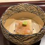 銀座うち山 - 焼き胡麻豆腐