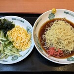 日高屋 - 料理写真:【期間限定】黒酢しょうゆ冷し麺 650円