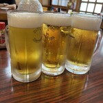 丸千葉 - 生ビールで乾杯❤️