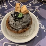 さば料理専門店 SABAR+ - 娘の作った胡麻のケーキ
