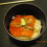 湯宿 だいいち - 紅鮭漬け丼