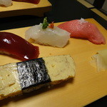 みほ鮨 - おまかせ「月」。一のゲタ。