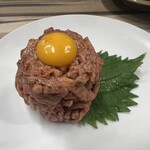 一升びん 本店 - 松阪牛　ユッケ