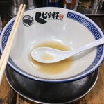 らーめん くじら軒 - ごちそうさまでした♪超ちょい残♪笑