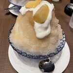 倉式珈琲店 - 料理写真:白桃のかき氷 1000円