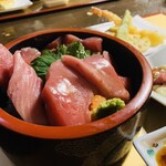 花のいわや亭 - 本まぐろ丼セット2530円の本まぐろ丼