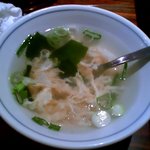 ターボー - 定食に付くスープ