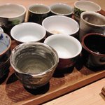 お猪口を選びます