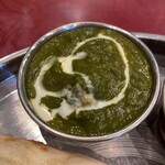 カリカキッチン - チキンほうれん草 4辛