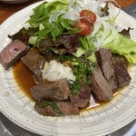 居酒屋 味蕗 - 赤身ステーキ