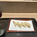 てんぷら 近藤 - 北海道産 契約農家さんのホワイトアスパラガス