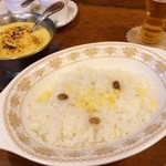 トマト - ライスにも少量チーズがオン！