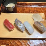 懐石ふじ - 赤身、あじ、いか、サヨリ？