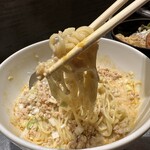 高崎はた山 - 【2025.6.5(木)】冷し担担麺の麺