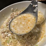 高崎はた山 - 【2025.6.5(木)】冷し担担麺のスープ