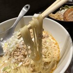 高崎はた山 - 【2025.6.5(木)】冷し担担麺の麺