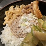 高崎はた山 - 【2025.6.5(木)】セットのそぼろ御飯