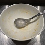 高崎はた山 - 【2025.6.5(木)】スープを全部飲み干しました