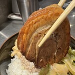 高崎はた山 - 【2025.6.5(木)】そぼろ御飯のチャーシュー