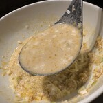 高崎はた山 - 【2025.6.5(木)】冷し担担麺のスープ