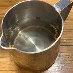 つけ麺 いちびり - 割スープ☺️