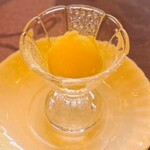 プティレストラン グーテ - 八朔のソルベ