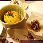 十割蕎麦みかあさ - 蕎麦屋のポテトサラダ&蕎麦味噌焼き