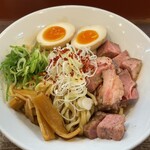 らーめん香澄 - 味玉煮干しまぜそば