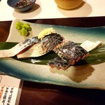 十割蕎麦みかあさ - 自家製の締めたて〆鯖