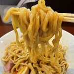 らーめん香澄 - 味玉煮干しまぜそば リフトアップ