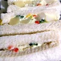 とんかつ まい泉 青山本店 - ポテトサラダサンドイッチ　3ケ入　303円