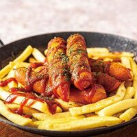 自家製チョリソーのスパイシーカリーブルスト