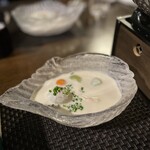 がんこ 高瀬川二条苑 - 冷製スープ✨✨