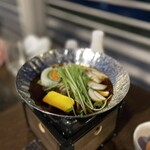 がんこ 高瀬川二条苑 - 夜の外のすき焼きはまた美味しい✨✨