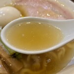 開運橋通 ふじ原 - 伊吹いりこ出汁のスープ