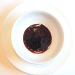 ル・ジュー・ドゥ・ラシエット  - ランチ7皿コース 5040円 のバルサミコを煮詰めたソース
