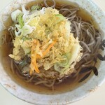 本八そば 本八屋 - かき揚げそば