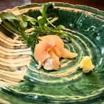 山菜料理 みたき園 - ニジマスの洗い