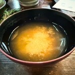 山菜料理 みたき園 - 味噌汁