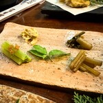 山菜料理 みたき園 - 山菜盛り合わせ