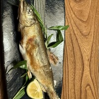 九つ井 玉川店 - 鮎の塩焼き