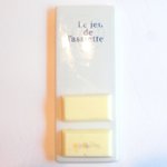 ル・ジュー・ドゥ・ラシエット  - ランチ7皿コース 5040円 の無塩バターと有塩バター