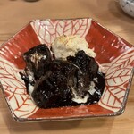 牛タンとクリスピー餃子 ひまわり - 「牛タンと牛スジの黒シチュー　焼きポテト添え」(税込900円)