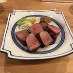 牛タンとクリスピー餃子 ひまわり - 「厚切り牛タン」(税込1800円)