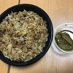 Bangla Bazaar Restaurant - 正調マトンカッチビリヤニ1200＋税（テイクアウト）