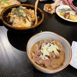 居酒屋さかい - 揚げ出し豆腐と牛すじ煮込み