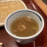 吾妻橋 やぶそば - そば湯