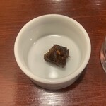 吾妻橋 やぶそば - お通し蕎麦味噌