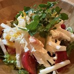 らんぷ亭 - 大根とカニのサラダ